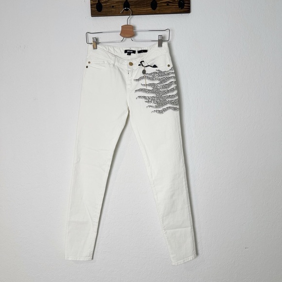 NWOT Just Cavalli Mid-Rise Slim Jeans - Picture 1 of 11